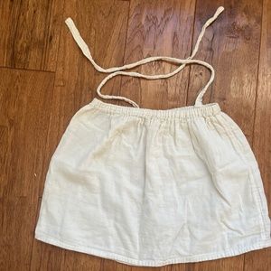 Mabo Girls Linen Halter Top